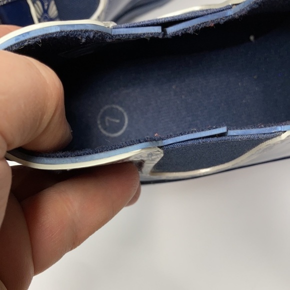 Sakroots navy rhyme ankle rain boots size 7 - Picture 8 of 10